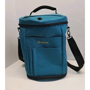 MYBAGZING Crochet Knitting Needlework Yarn Bag Craft Organizer Carry Travel